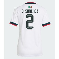 Stroje piłkarskie Meksyk Jorge Sanchez #2 Koszulka Wyjazdowej dla damskie MŚ 2026 Krótki Rękaw